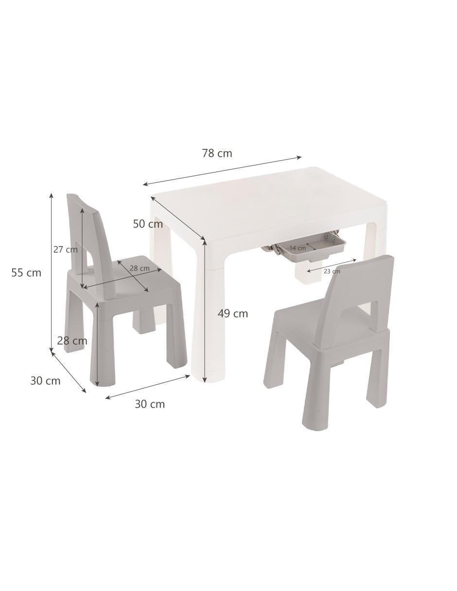 Mesa con silla armable 5