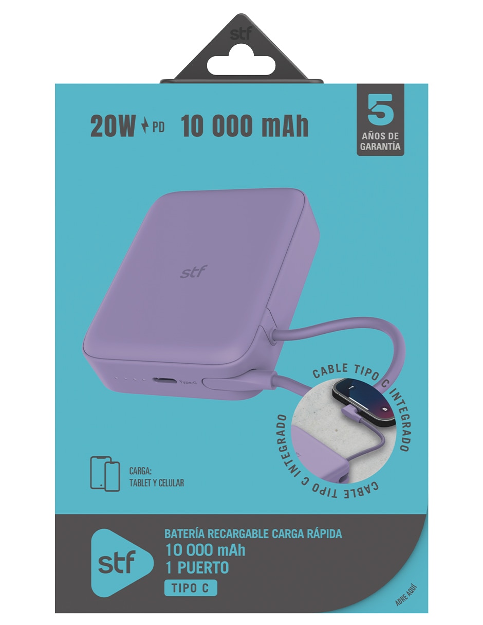 Batería portátil 10000 mAh 2