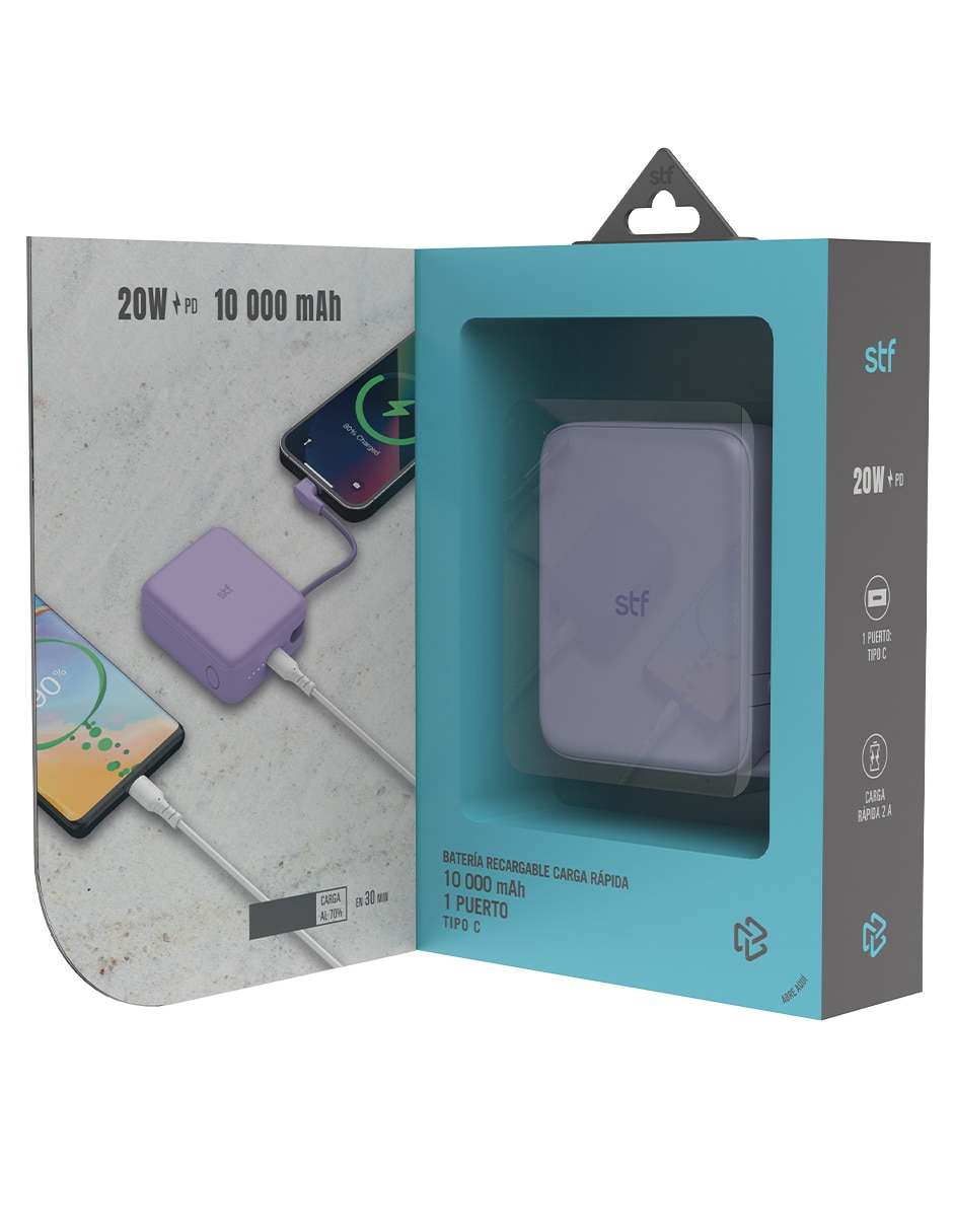 Batería portátil 10000 mAh 3