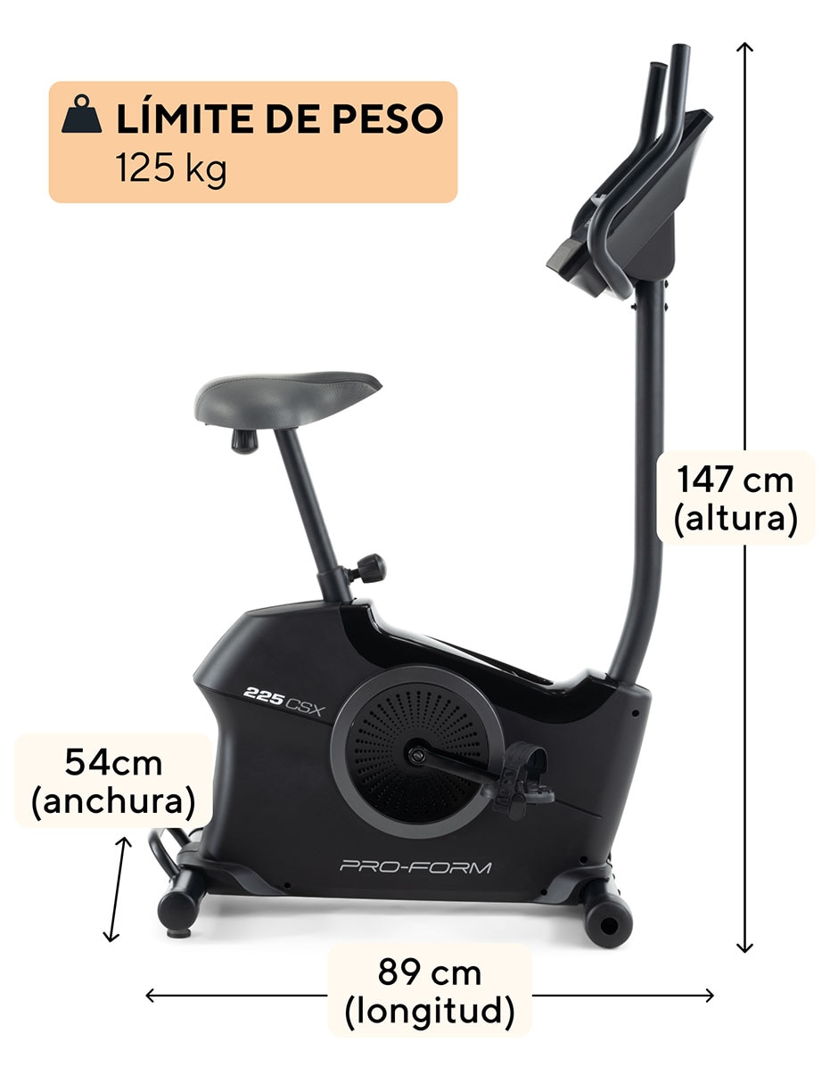 Bicicleta de spinning 325 CSX de acero 2