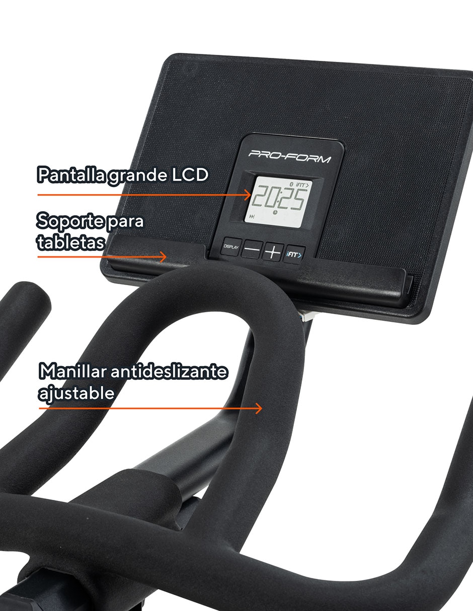 Bicicleta de spinning 325 CSX de acero 3