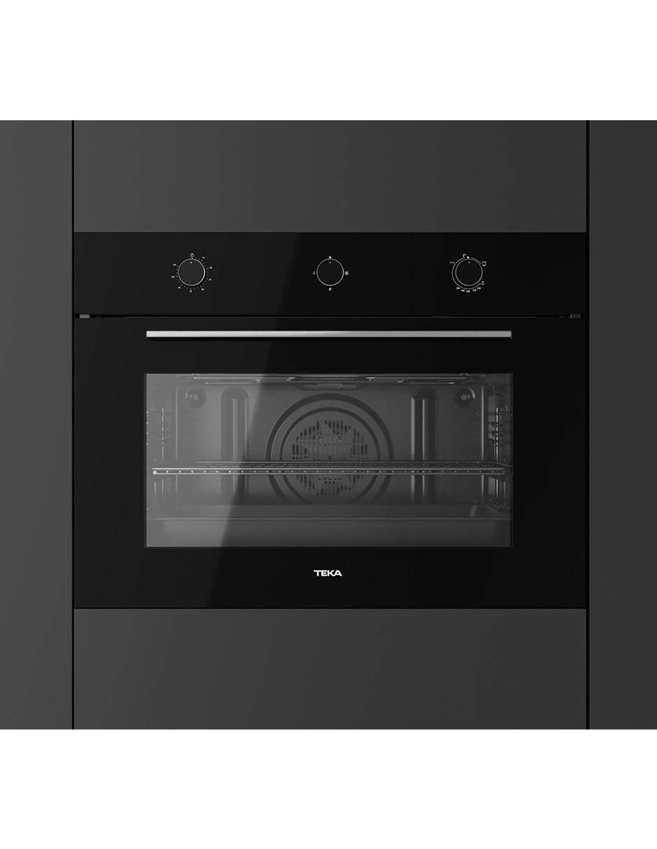 Horno a gas/eléctrico Empotre Hlf 8240 g bk capacidad 2.6 pies 2