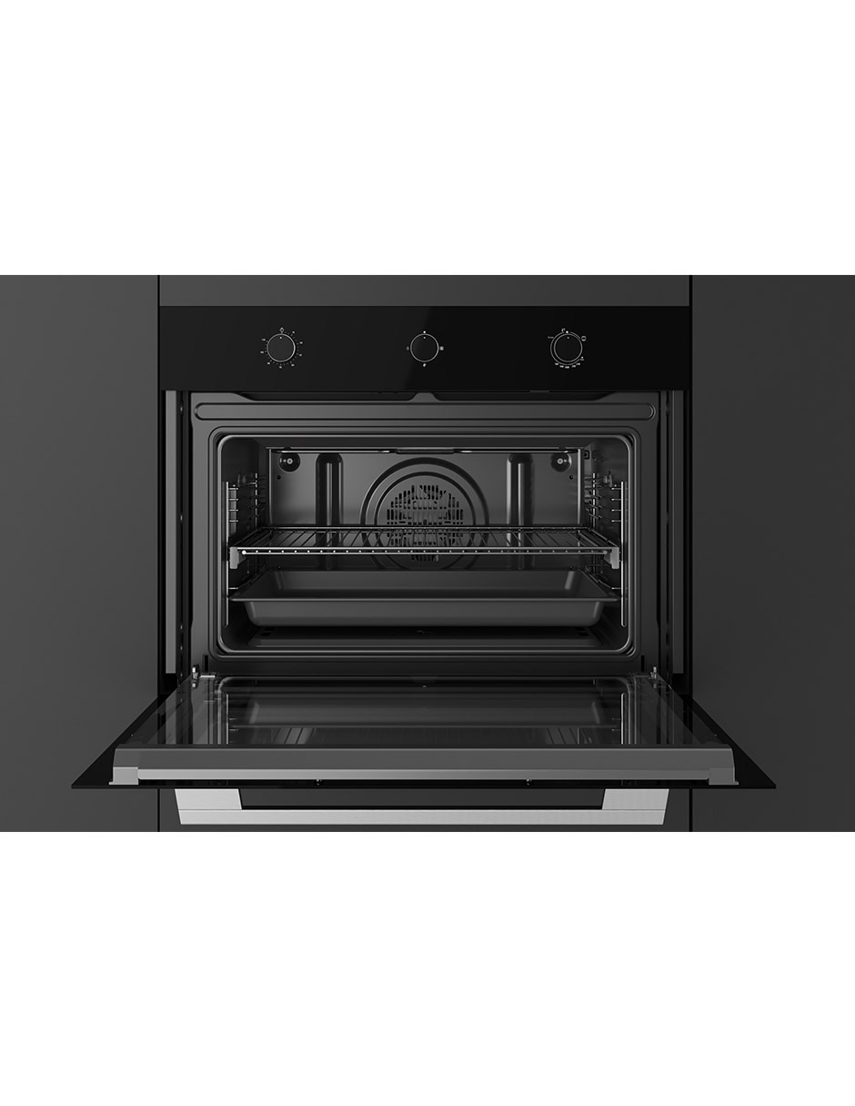 Horno a gas/eléctrico Empotre Hlf 8240 g bk capacidad 2.6 pies 3