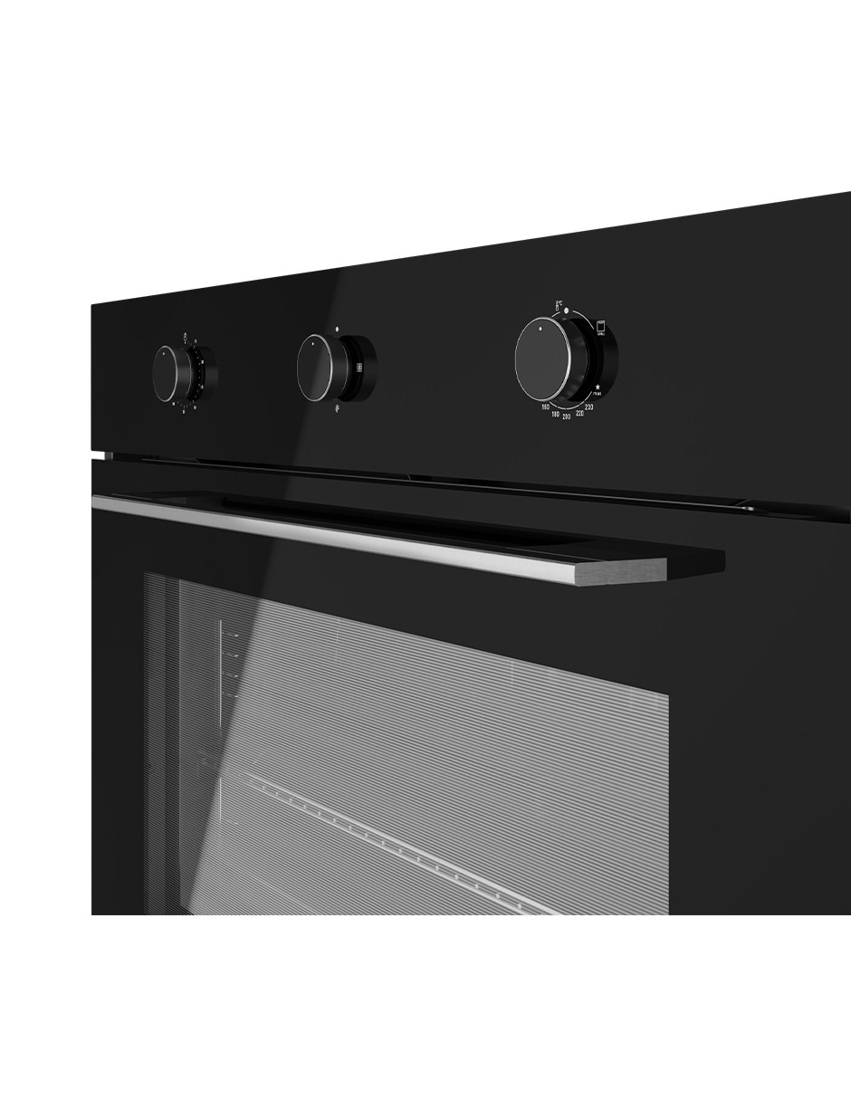Horno a gas/eléctrico Empotre Hlf 8240 g bk capacidad 2.6 pies 5