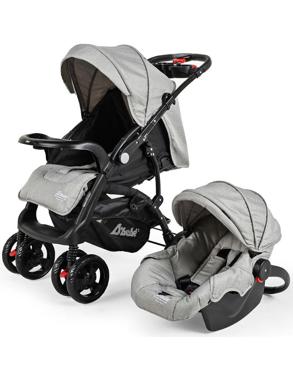 Carriola con portabebé The Baby Shop de aluminio 1