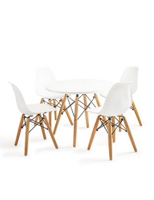 Set de mesa infantil comedor infantil eames blanco "de" materialatt" 5 "piezas" 1