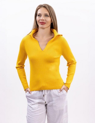 Suéter cuello V para mujer Suéter cuello V para mujer