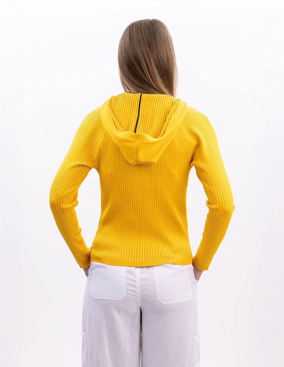 Suéter cuello V para mujer 2