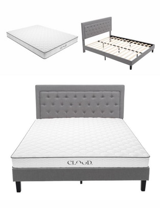 Cama eco y linen de madera 1