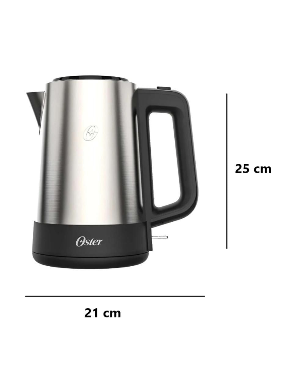 HERVIDOR BVSTKE671-PLA OS, 1.7 L, GRIS
