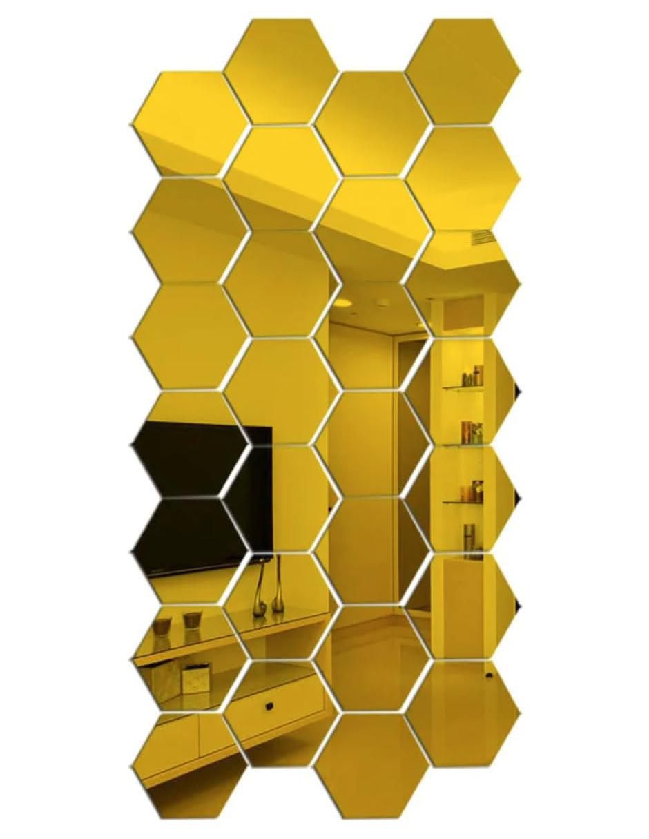 Espejo hexagonal Espejo hexagonal
