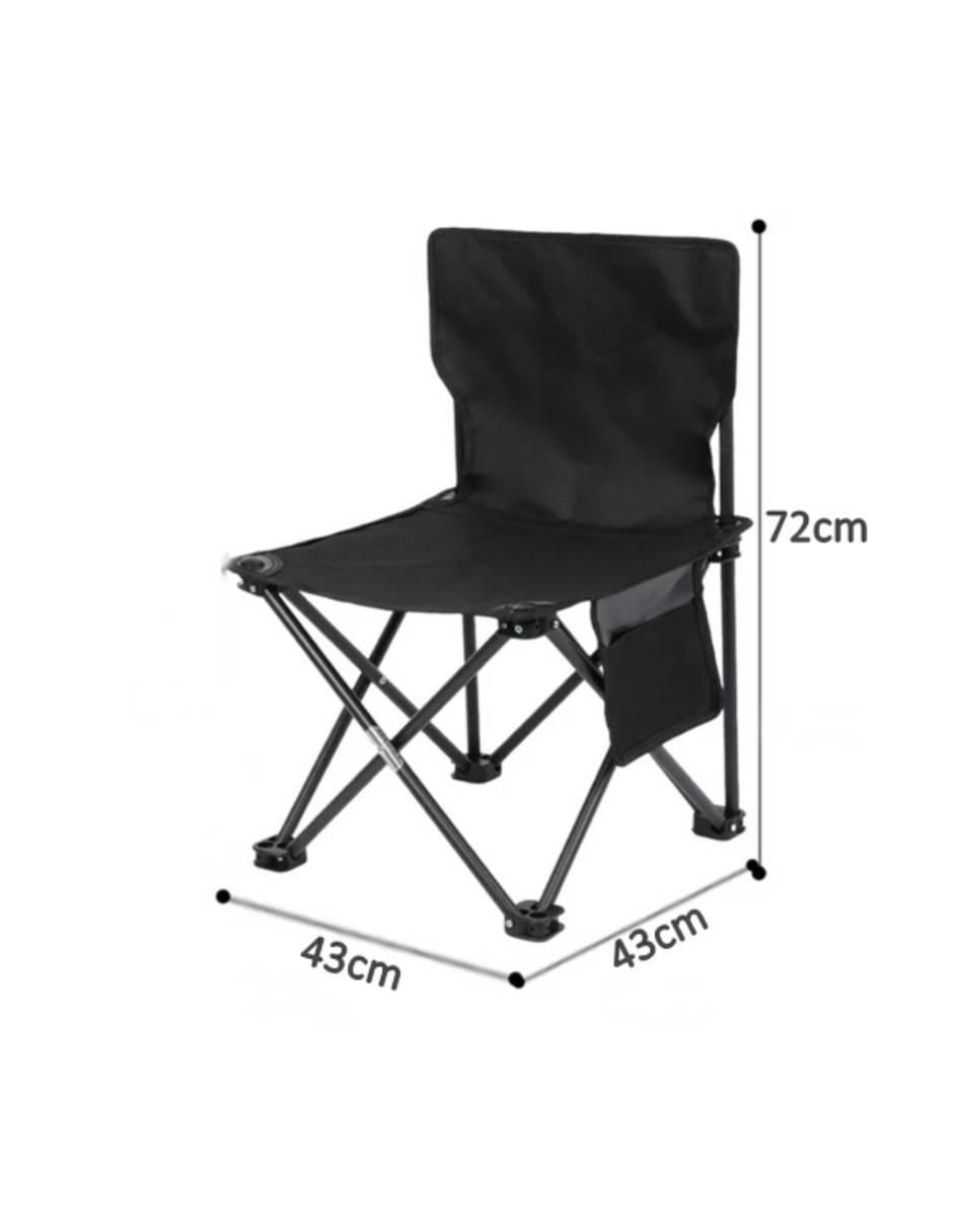 Set de sillas plegables 4 piezas 4