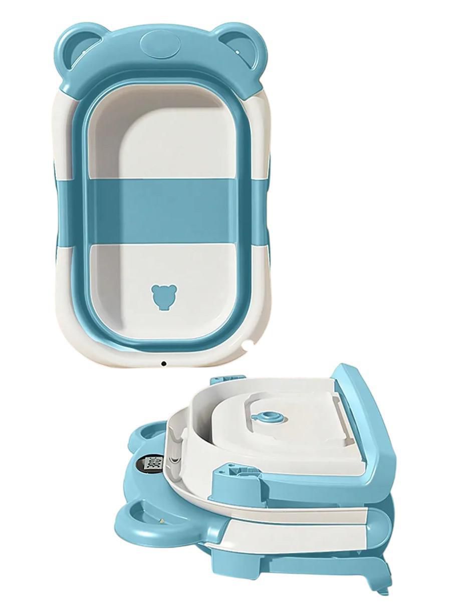 Bañera plegable de plástico