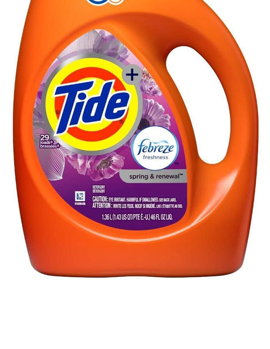Detergente líquido Tide 1.36 L 2