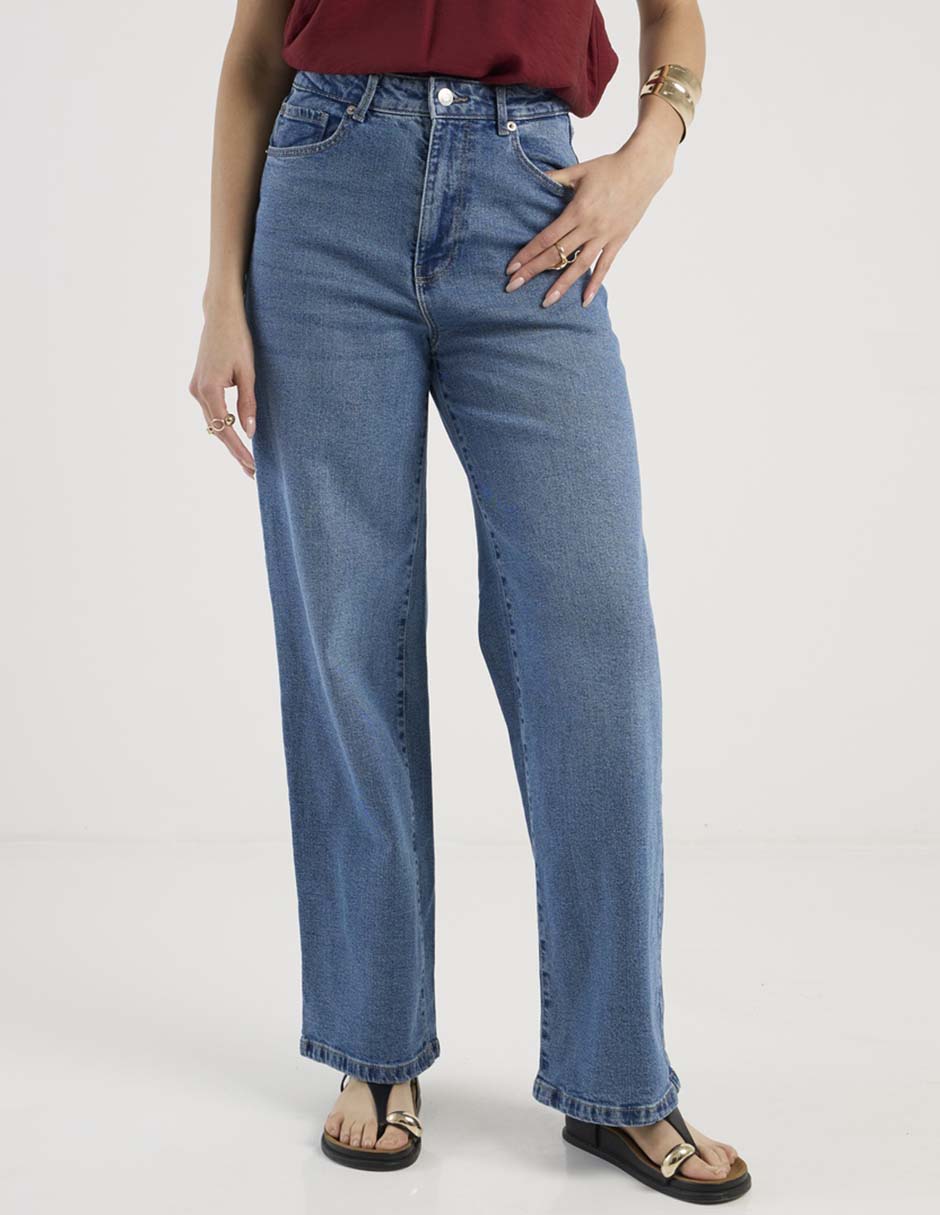 Jeans bota para mujer 1