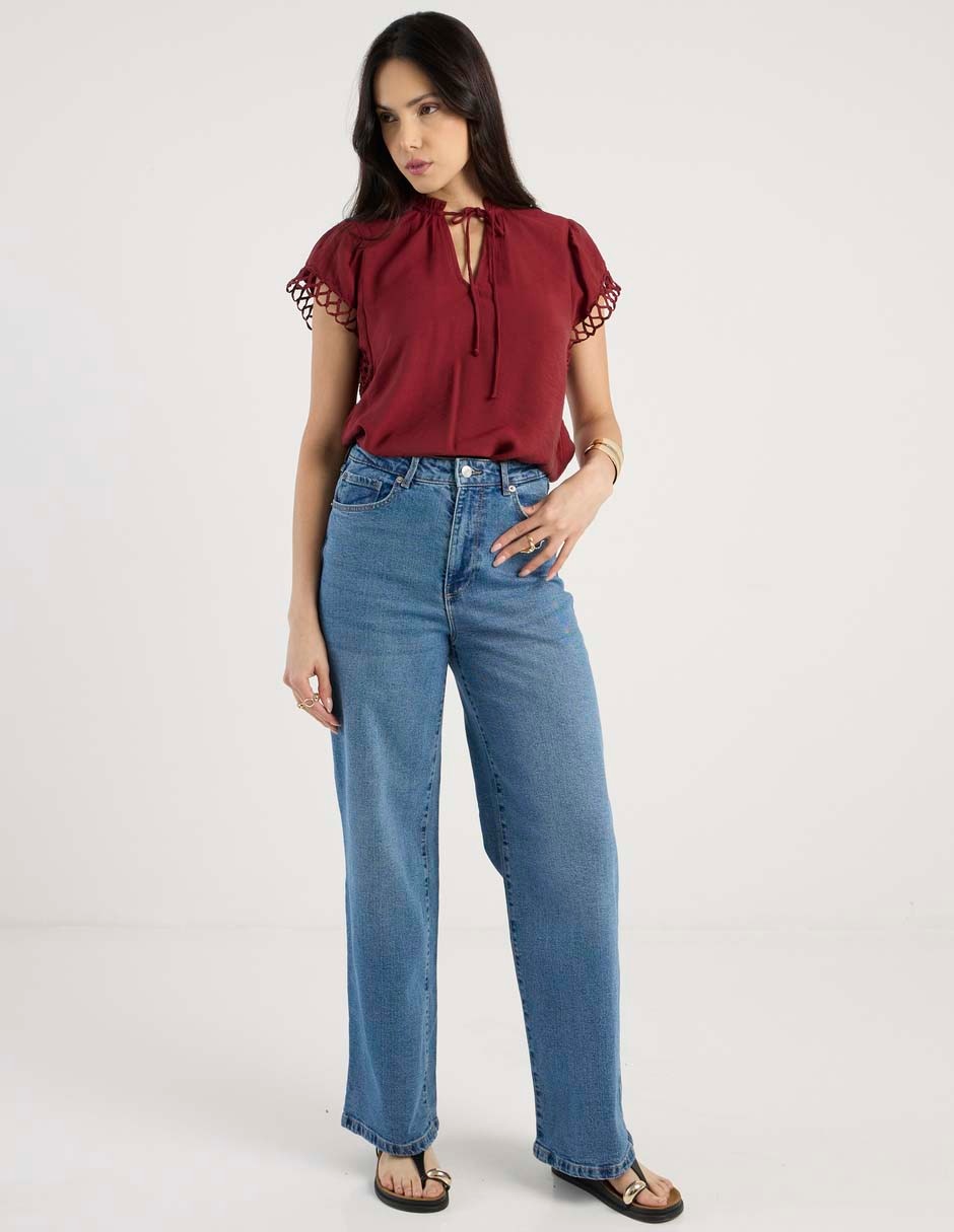 Jeans bota para mujer 7