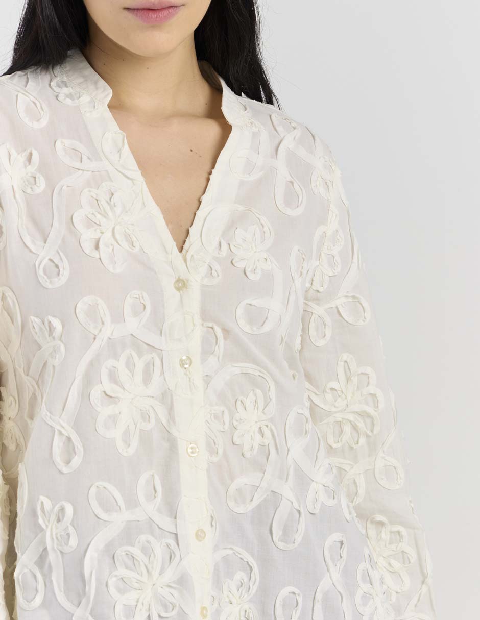 Blusa manga larga para mujer 7