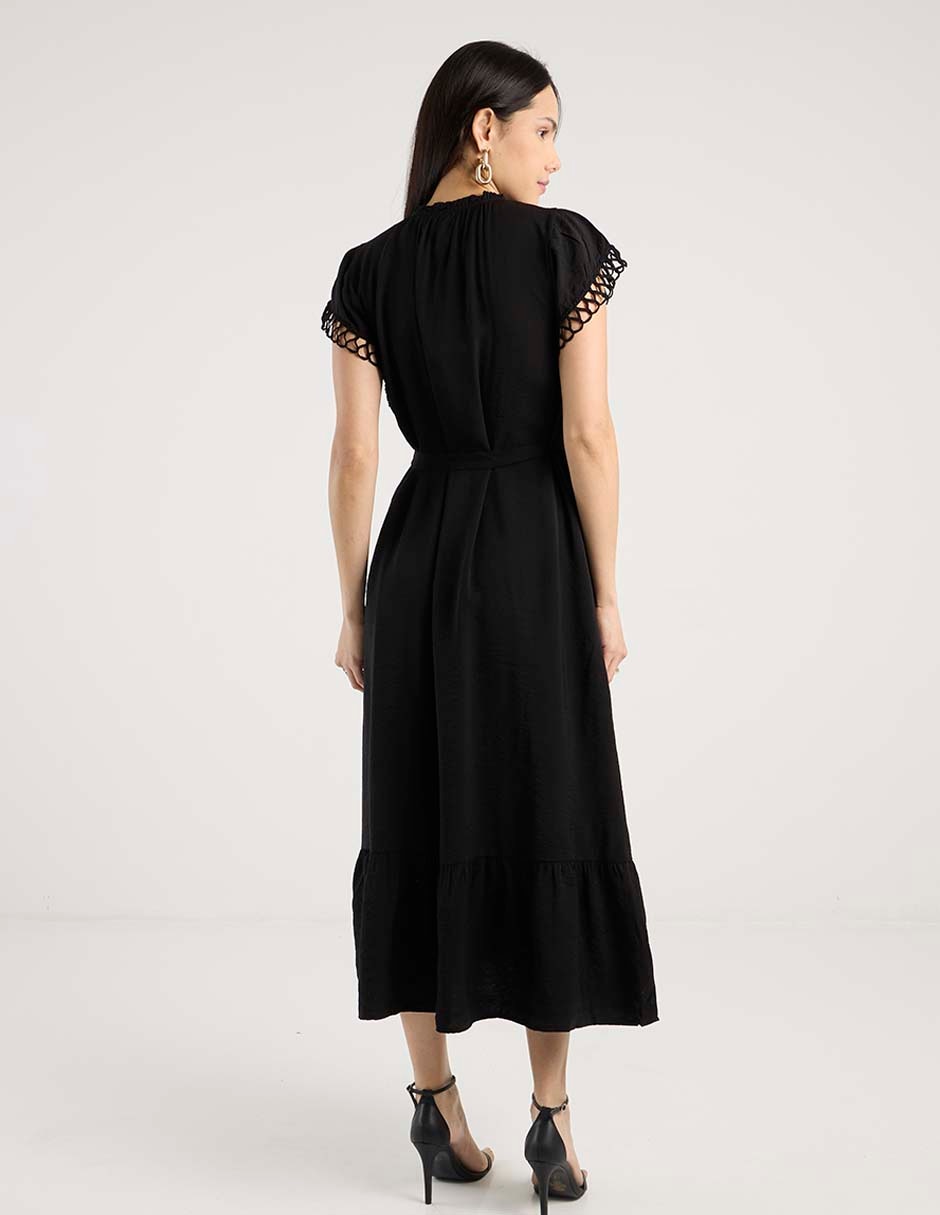 Vestido crop casual para mujer