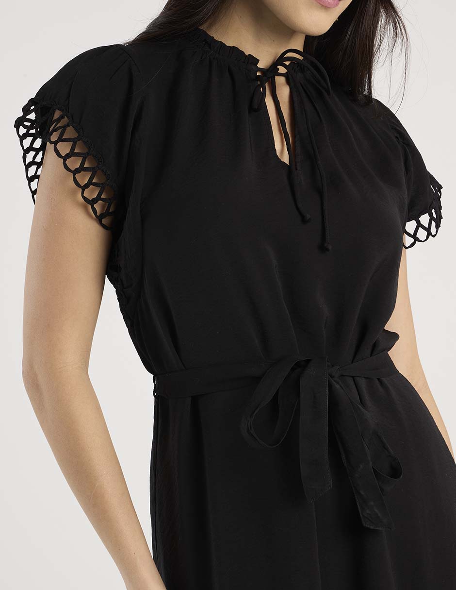 Vestido crop casual para mujer