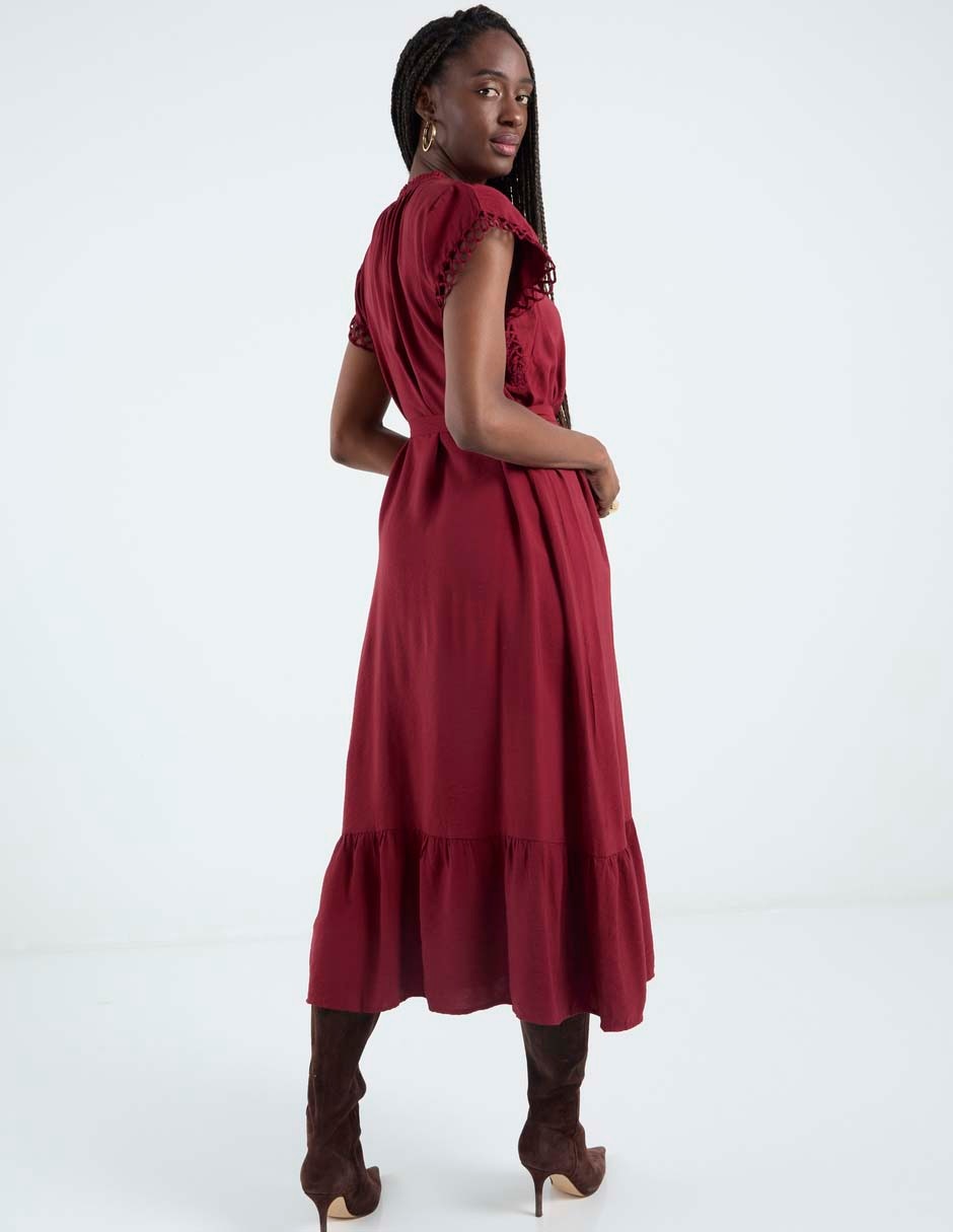 Vestido crop casual Vero Moda para mujer