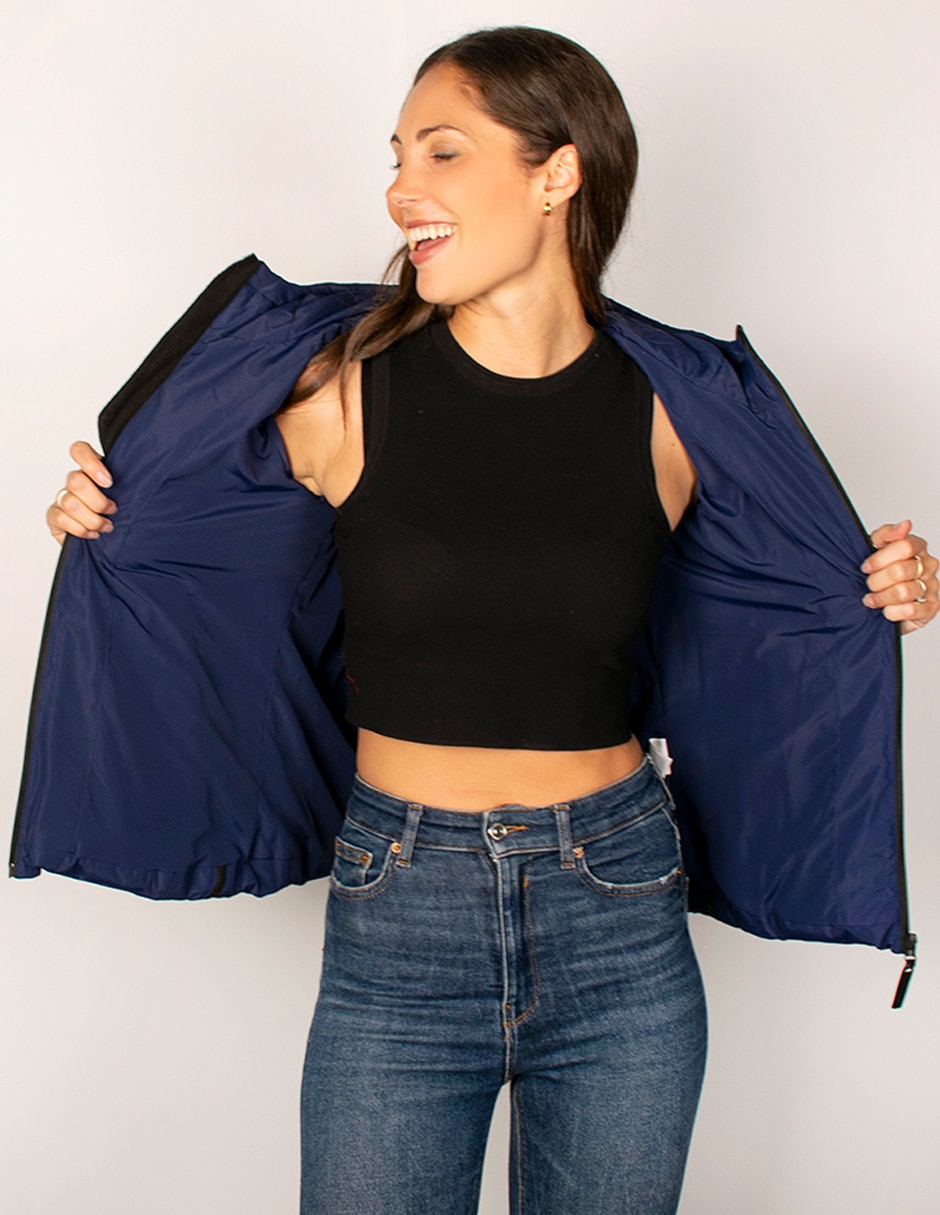 Chamarra acolchada greenlander para mujer