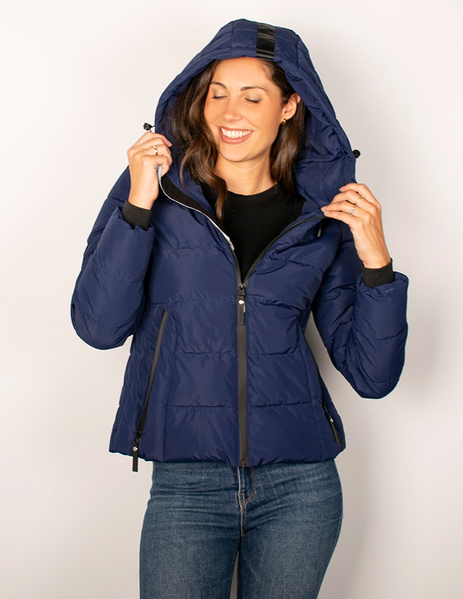 Chamarra acolchada greenlander para mujer