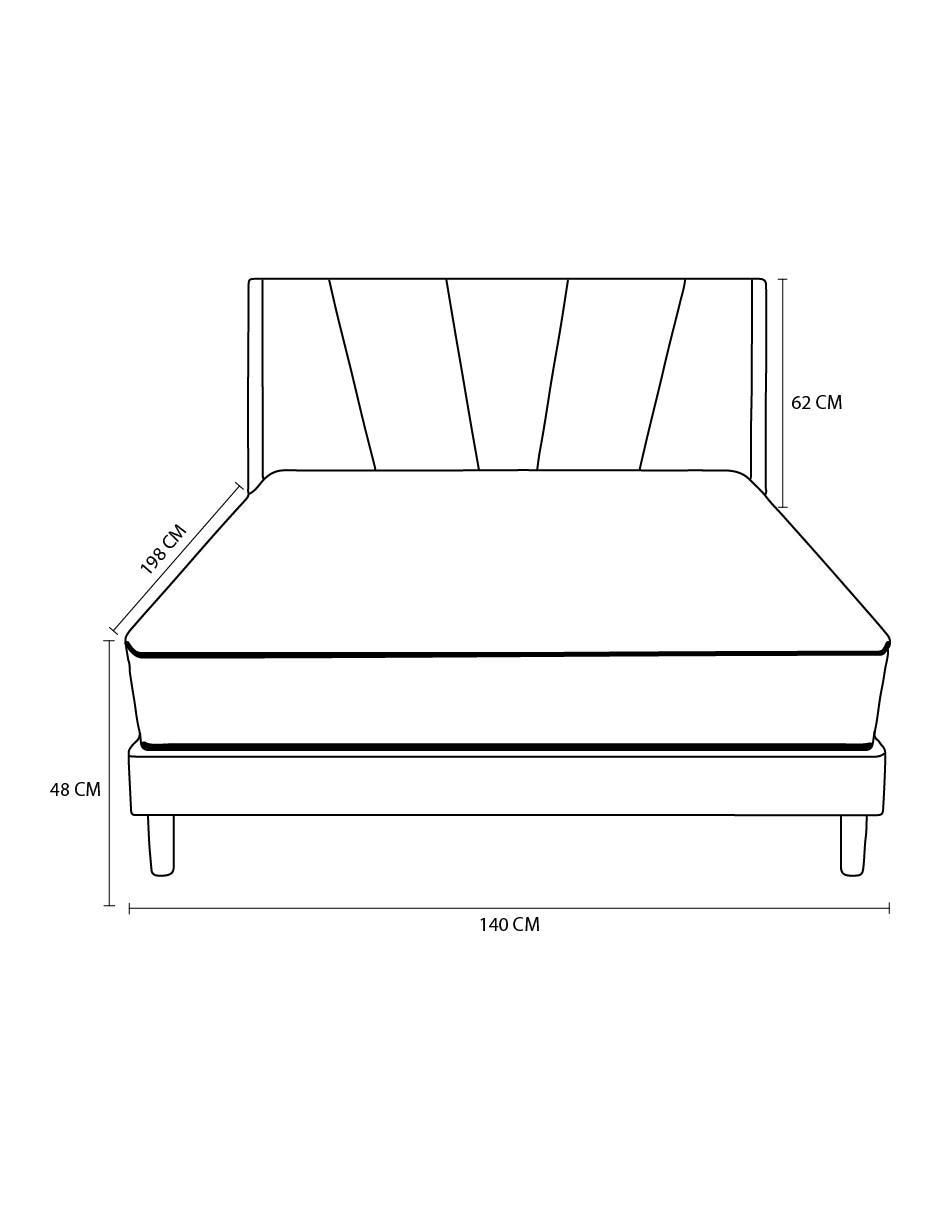 Cama cambridge de madera 11