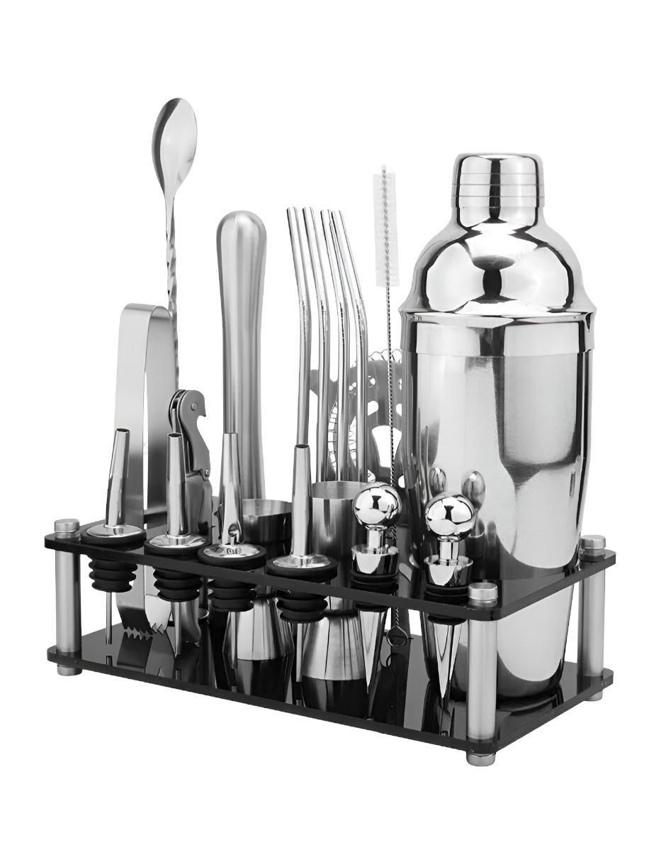 Set cocteles Xtllar de acero inoxidable