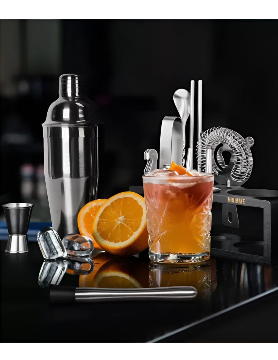 Set cocteles Xtllar de acero inoxidable
