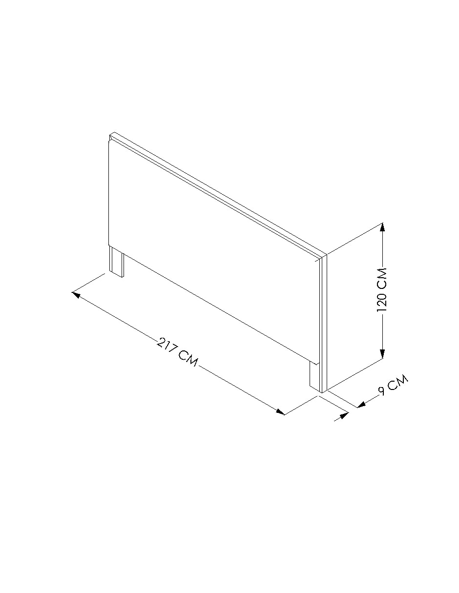 Cabecera Nusa de madera 8