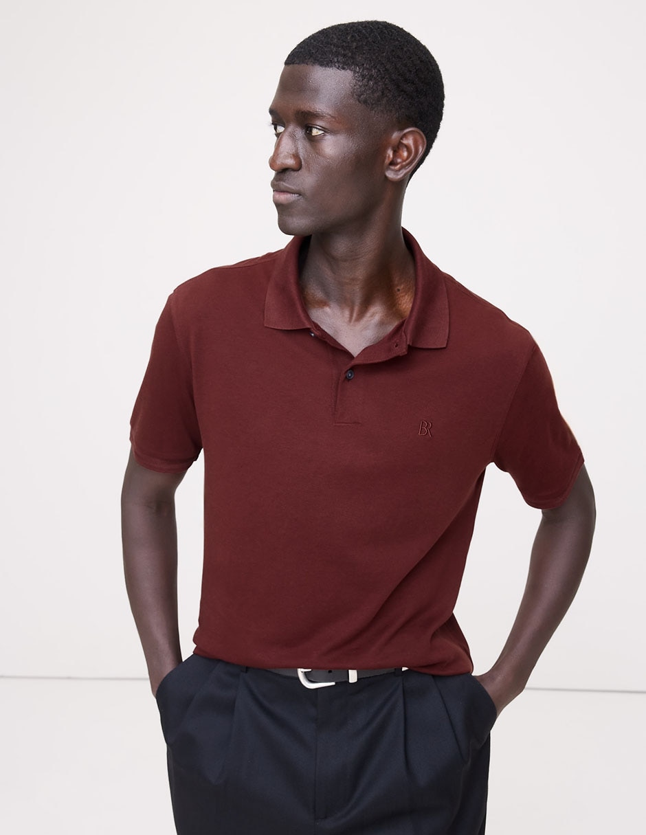 Playera tipo polo para hombre