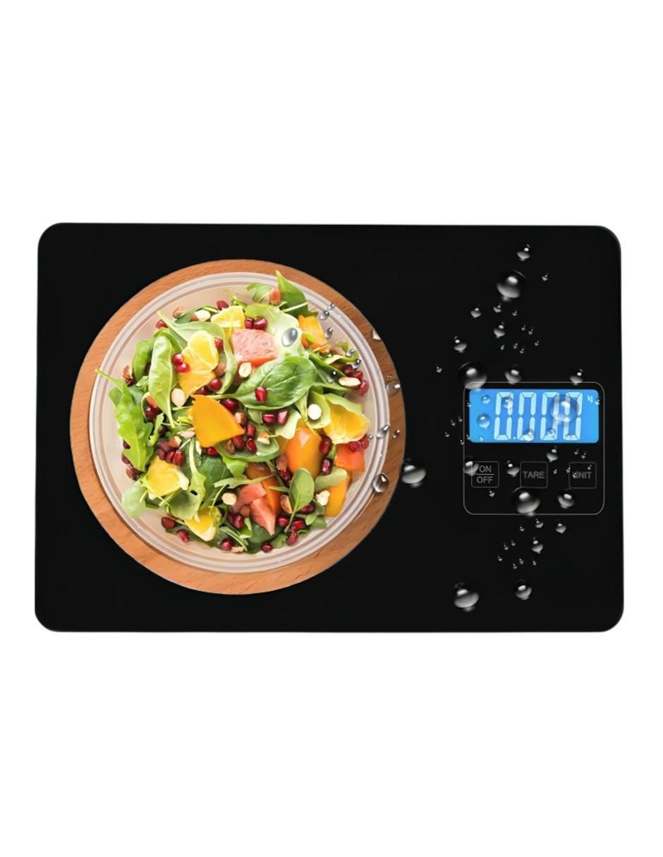 BÁSCULA DE COCINA DE VIDRIO IMPERMEABLE 2