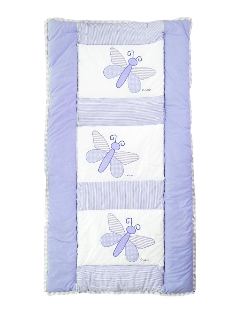 Juego de cuna Mariposa para bebé niña 3 piezas