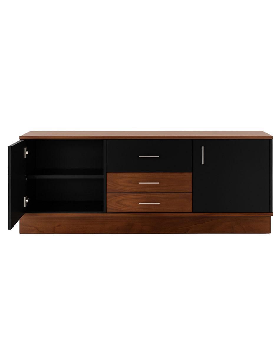 Mueble de TV armable de melamina 4