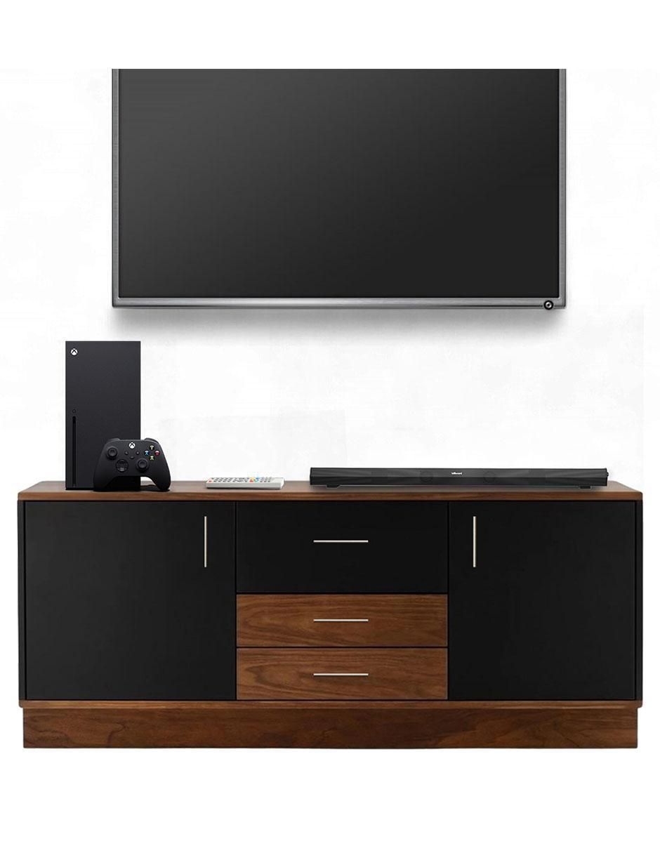 Mueble de TV armable de melamina 5