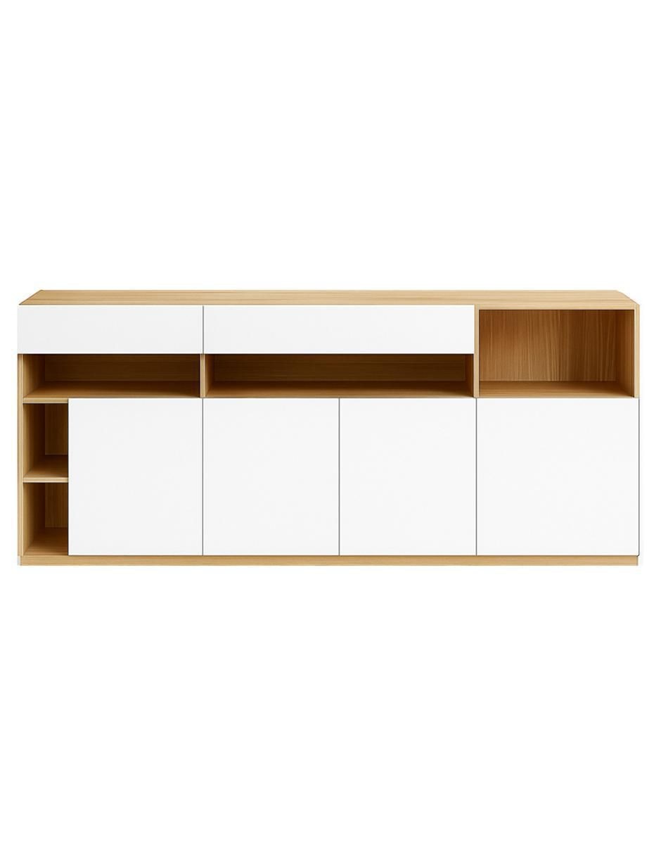 Mueble de TV armable de melamina Mueble de TV armable de melamina