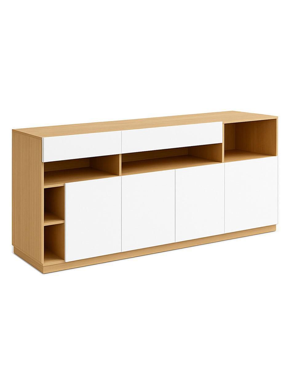 Mueble de TV armable de melamina 2