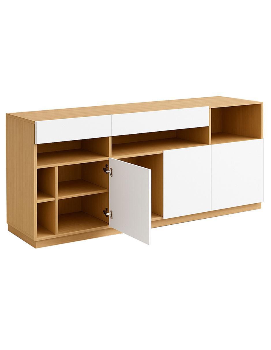Mueble de TV armable de melamina 3