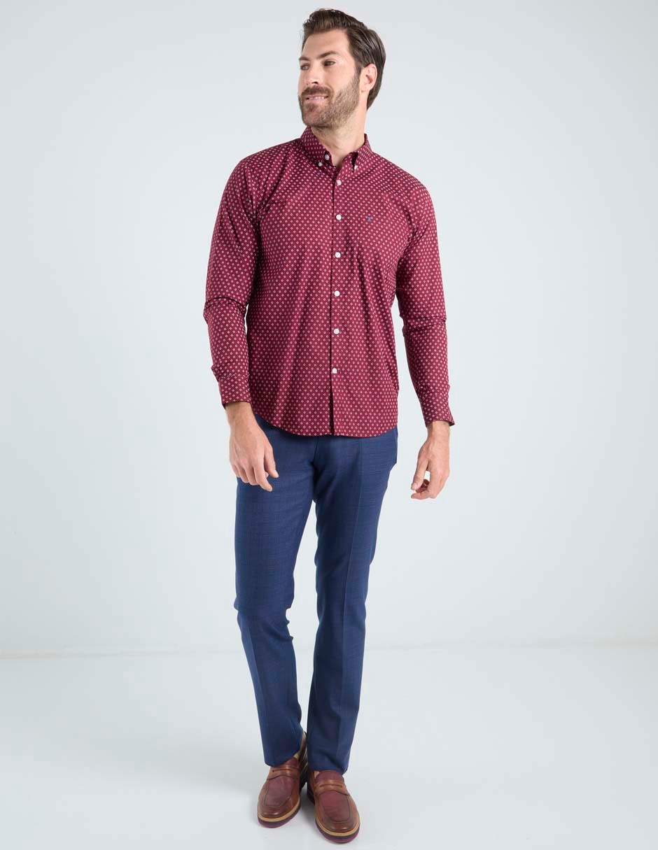 Pantalón de vestir slim para hombre 6