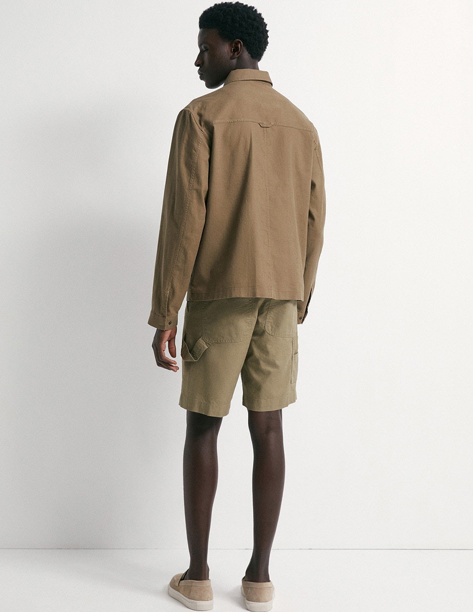 Chamarra casual Sfera con bolsillos para hombre