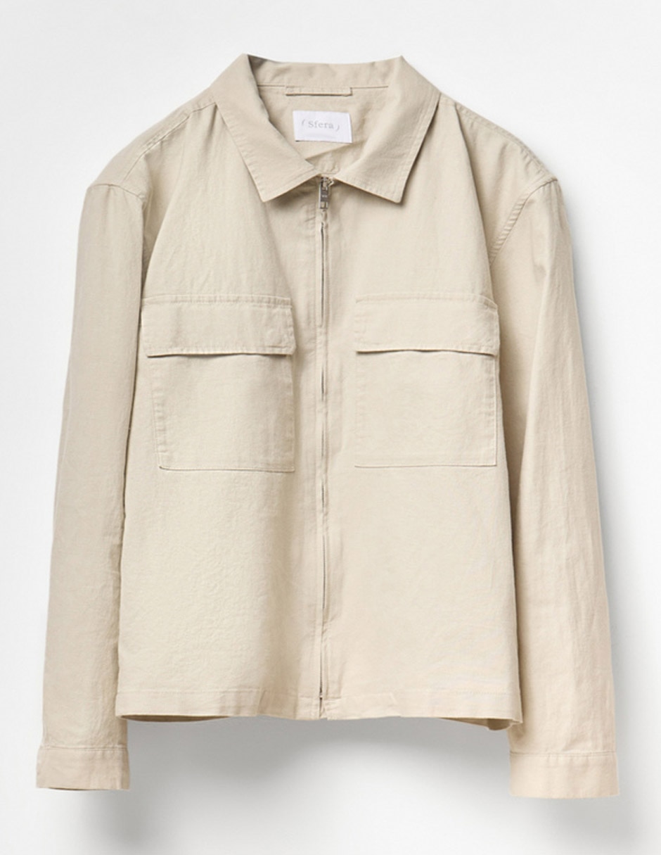Chamarra casual Sfera con bolsillos para hombre