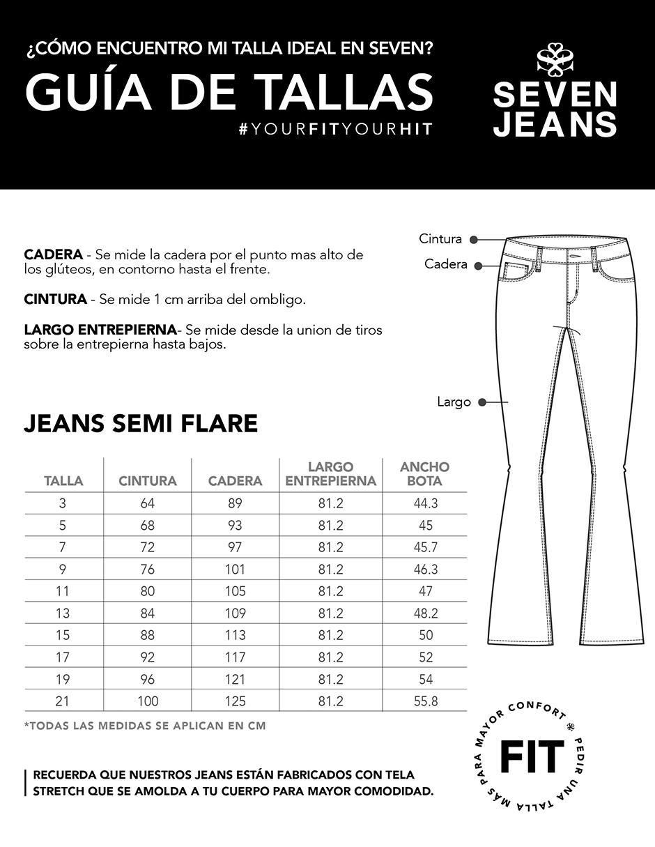 Jeans campana para mujer