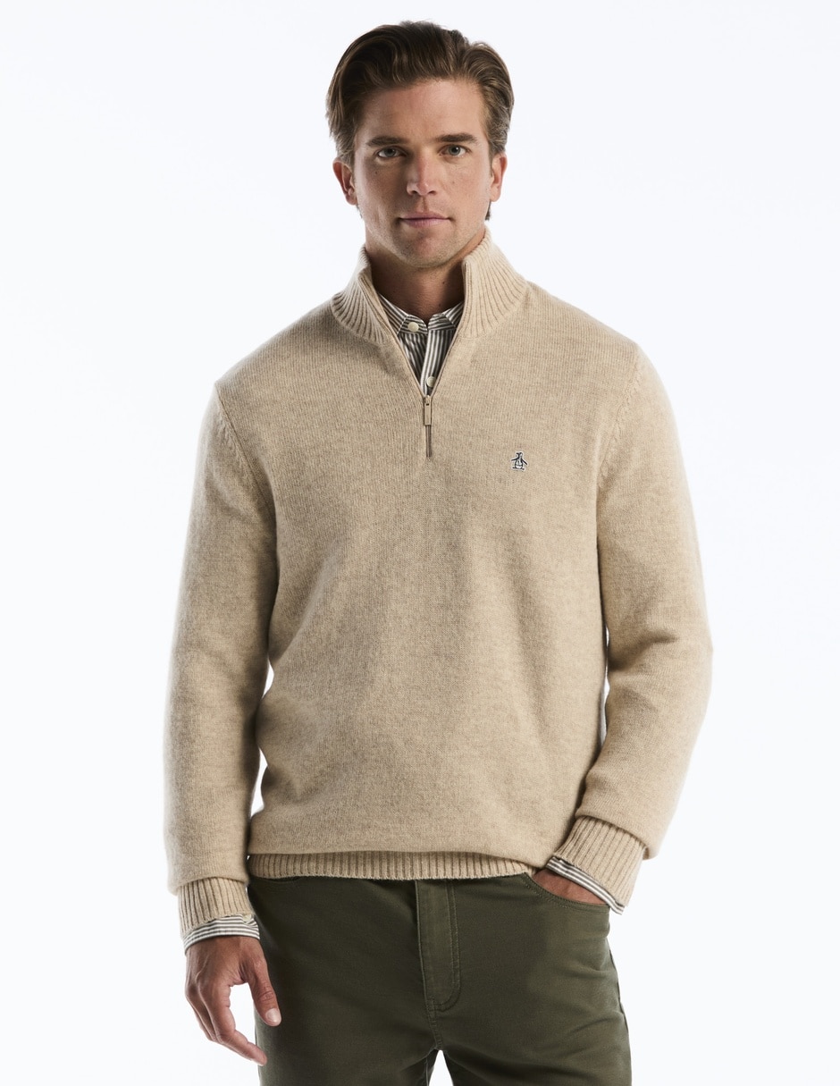 Suéter cuello alto para hombre