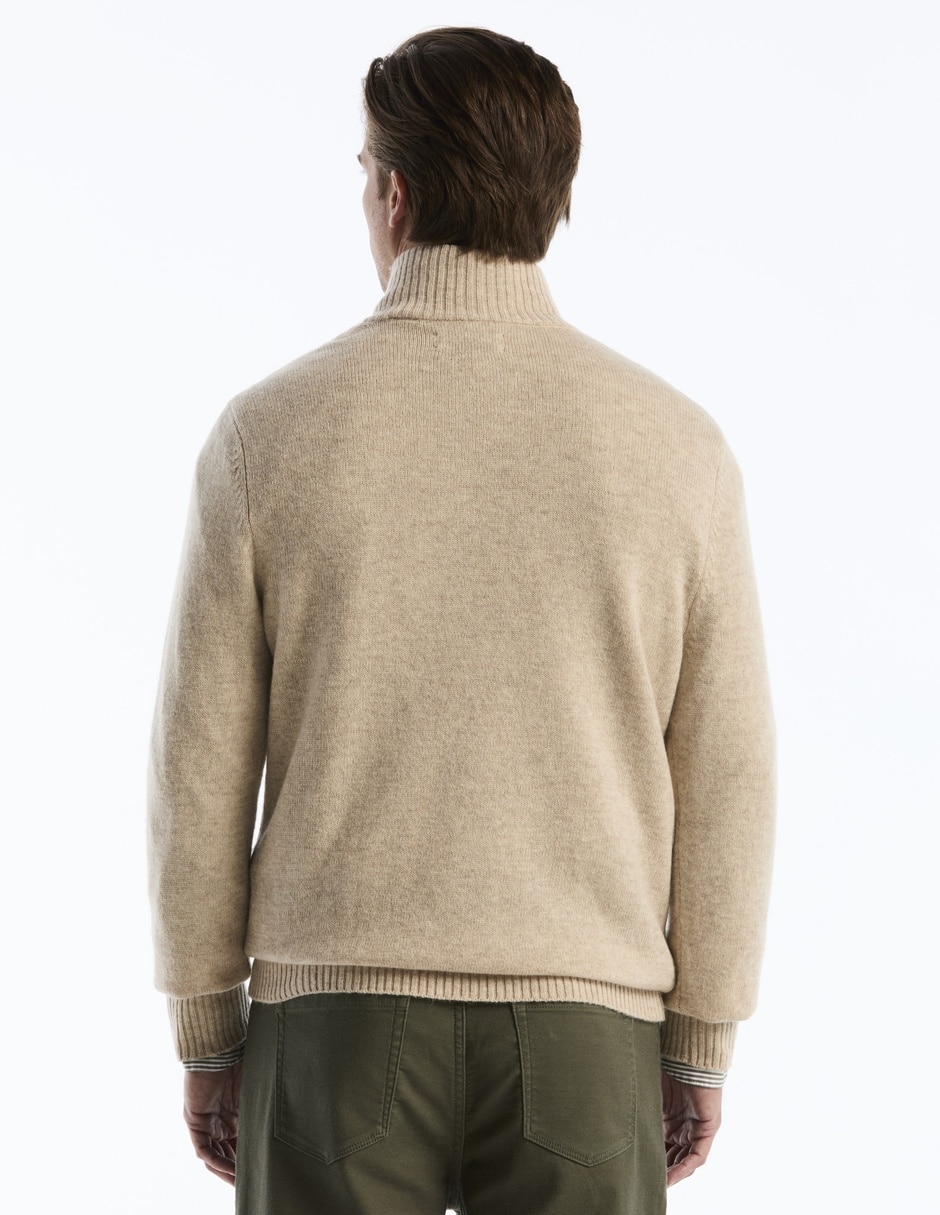 Suéter cuello alto para hombre 5
