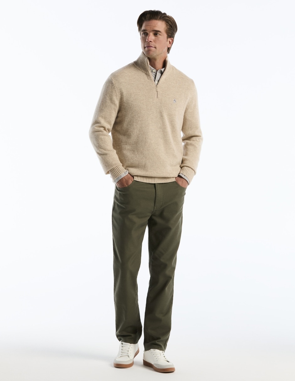 Suéter cuello alto para hombre