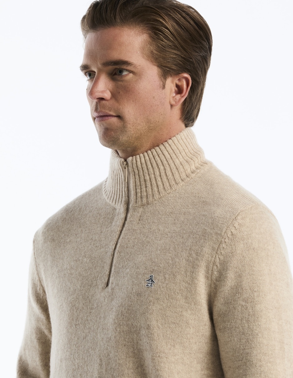Suéter cuello alto para hombre