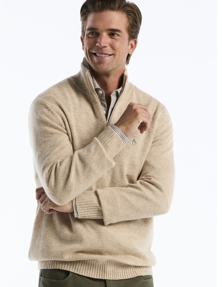 Suéter cuello alto para hombre