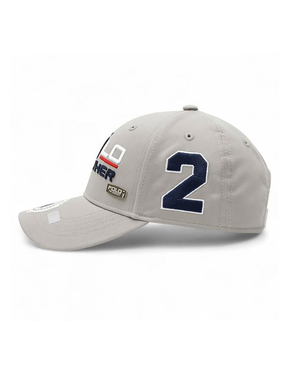 Gorra visera curva correa ajustable casual polo para hombre