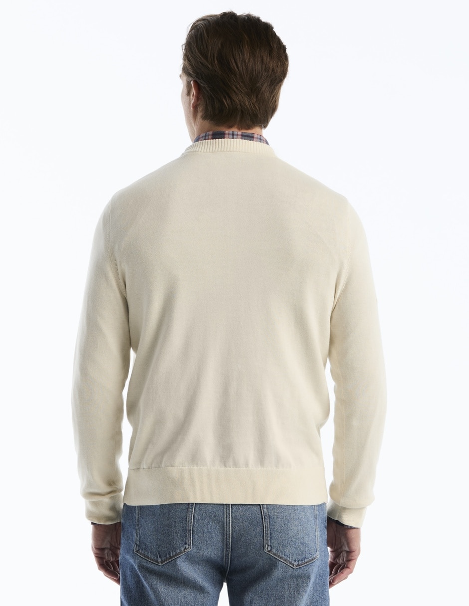 Suéter cuello redondo para hombre 2