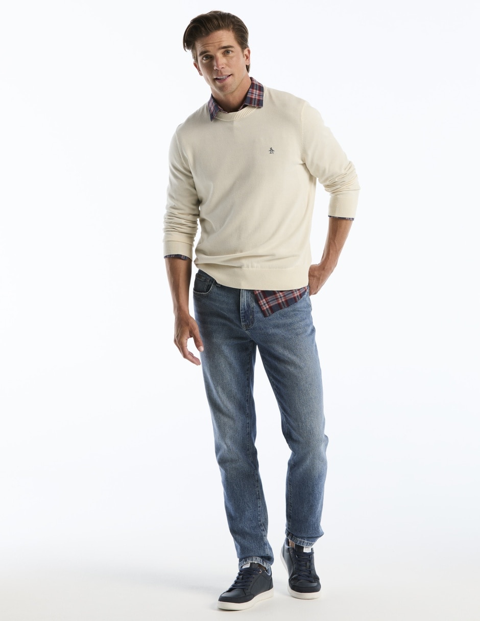Suéter cuello redondo para hombre 5
